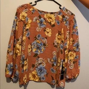 Floral blouse